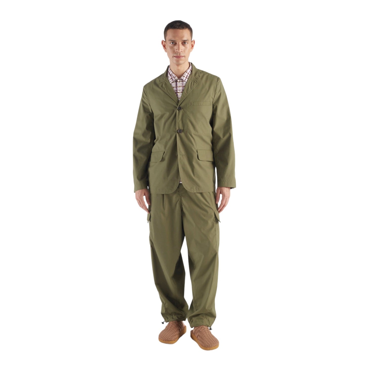 Giacca Uomo Universal Works Capitol Jacket - Verde - Giacche di Universal Works | Francis Concept