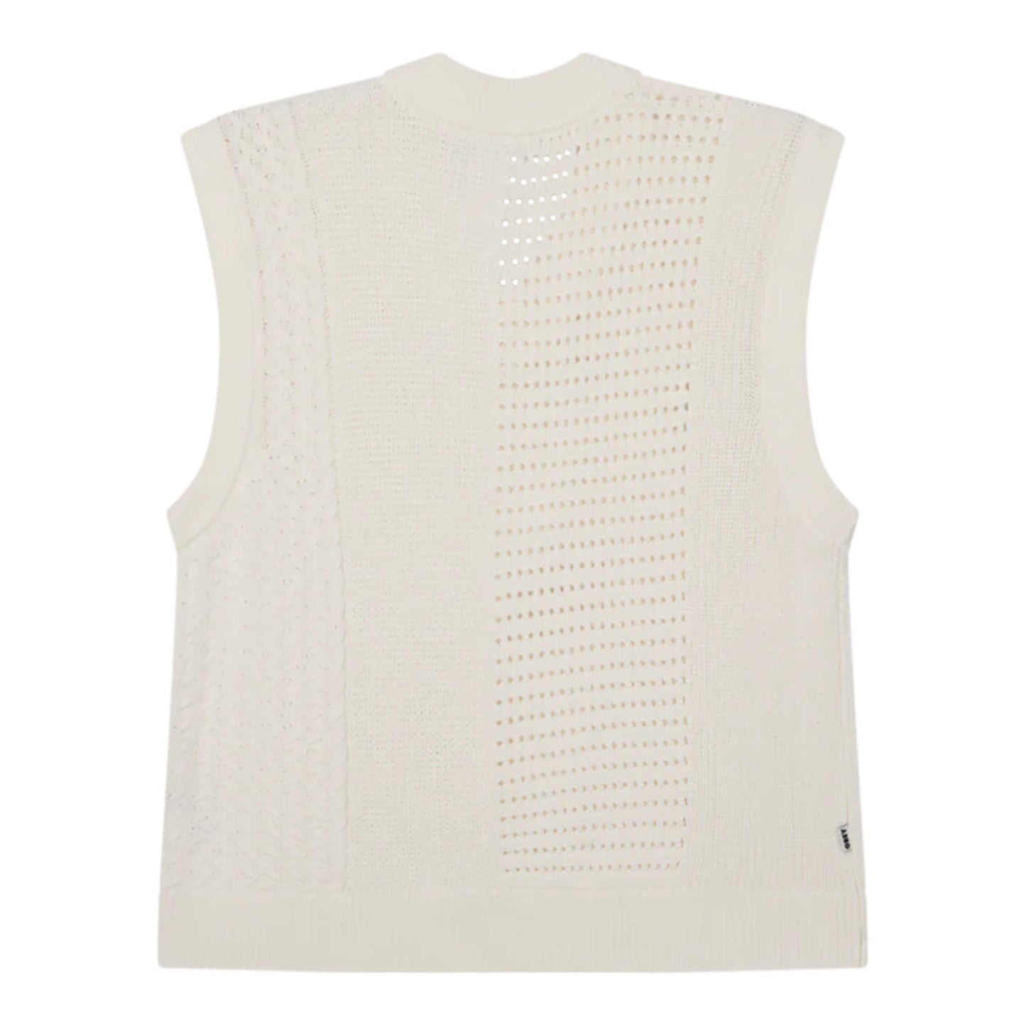Gilet Obey Garret Sweater Vest - Cream - Maglieria di Obey | Francis Concept