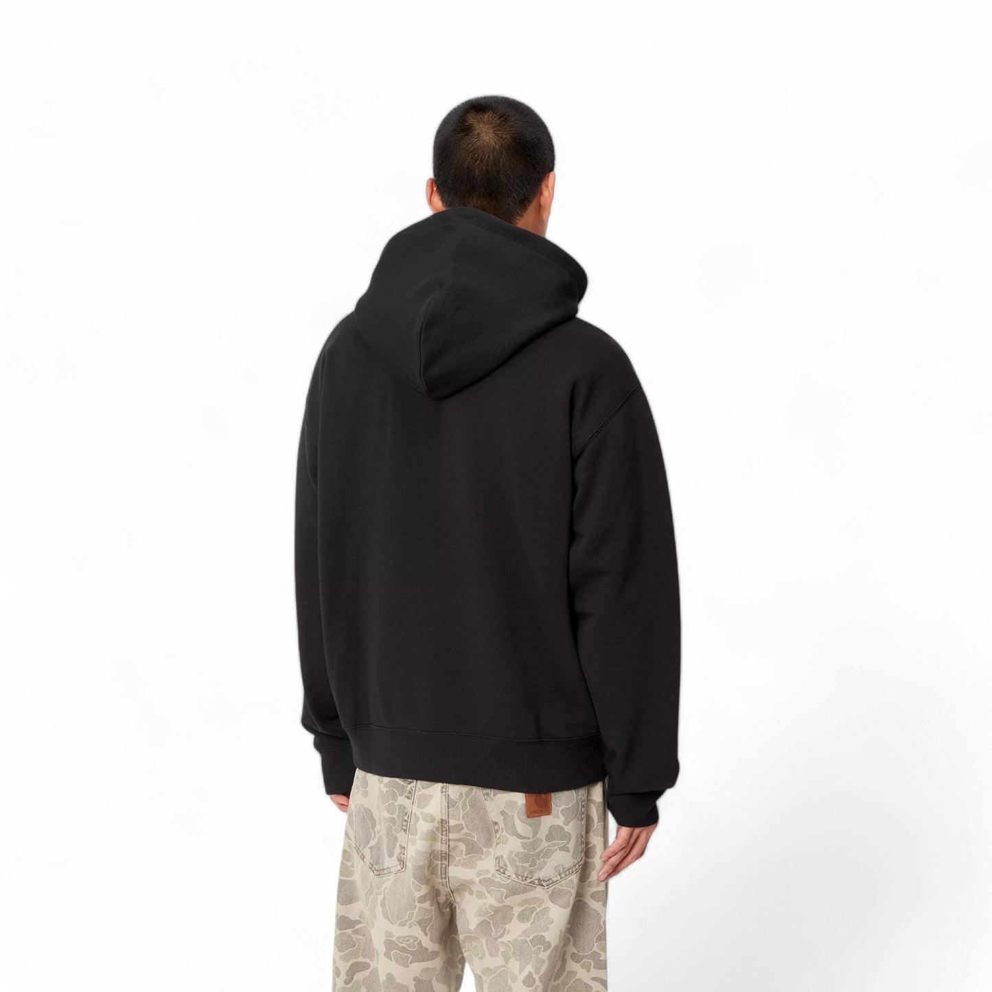 Carhartt Wip Hooded Brown Ducks Sweat - Black Francis Concept