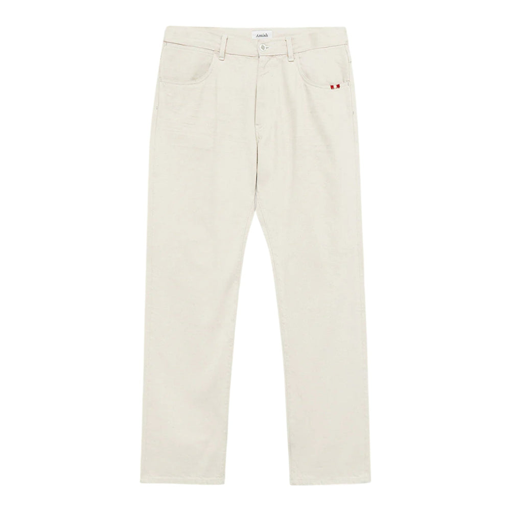 Jeans Amish James Cimosato Selvadge - Ecru - Pantaloni di Amish | Francis Concept