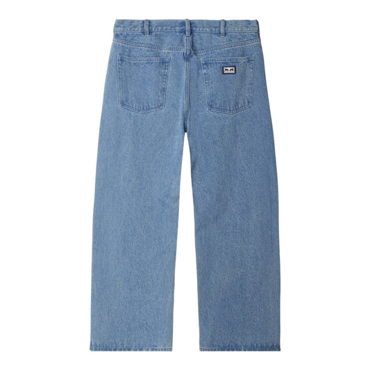 Jeans Bigwig Baggy Denim - Light Indigo - Jeans di Obey | Francis Concept