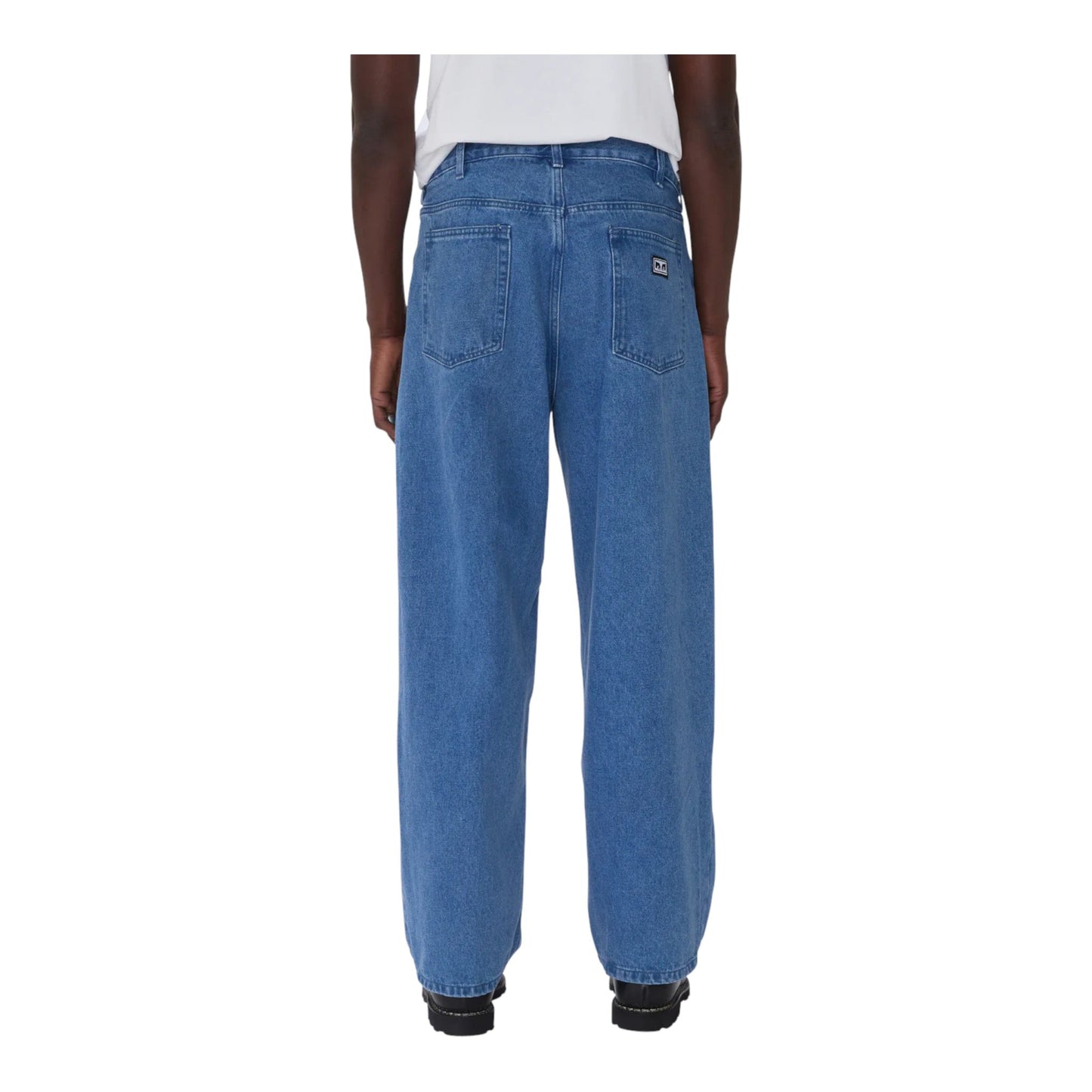 Jeans Bigwig Baggy Denim - Light Indigo - Jeans di Obey | Francis Concept