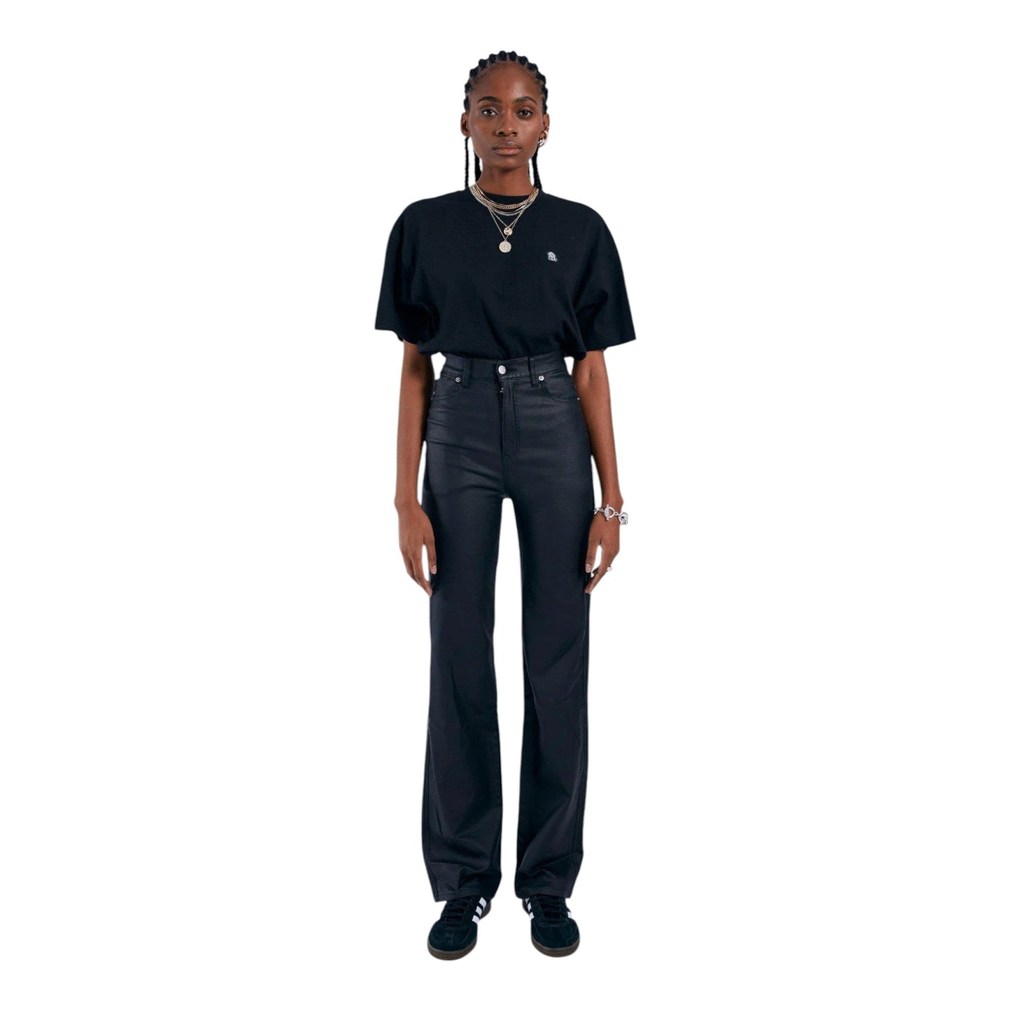 Jeans Dr.Denim Moxy Straight - Black Metal - Jeans di Dr.Denim | Francis Concept