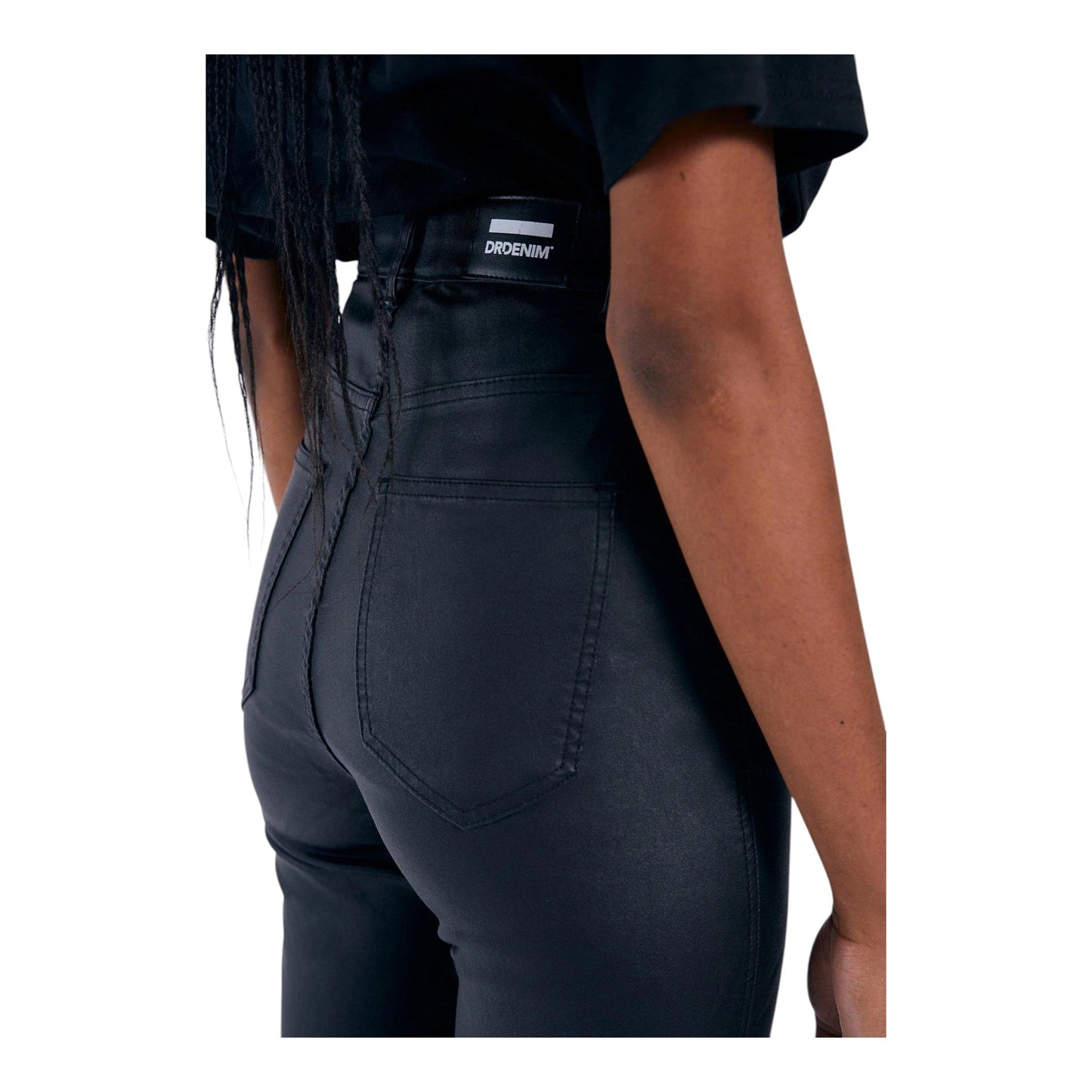 Jeans Dr.Denim Moxy Straight - Black Metal - Jeans di Dr.Denim | Francis Concept