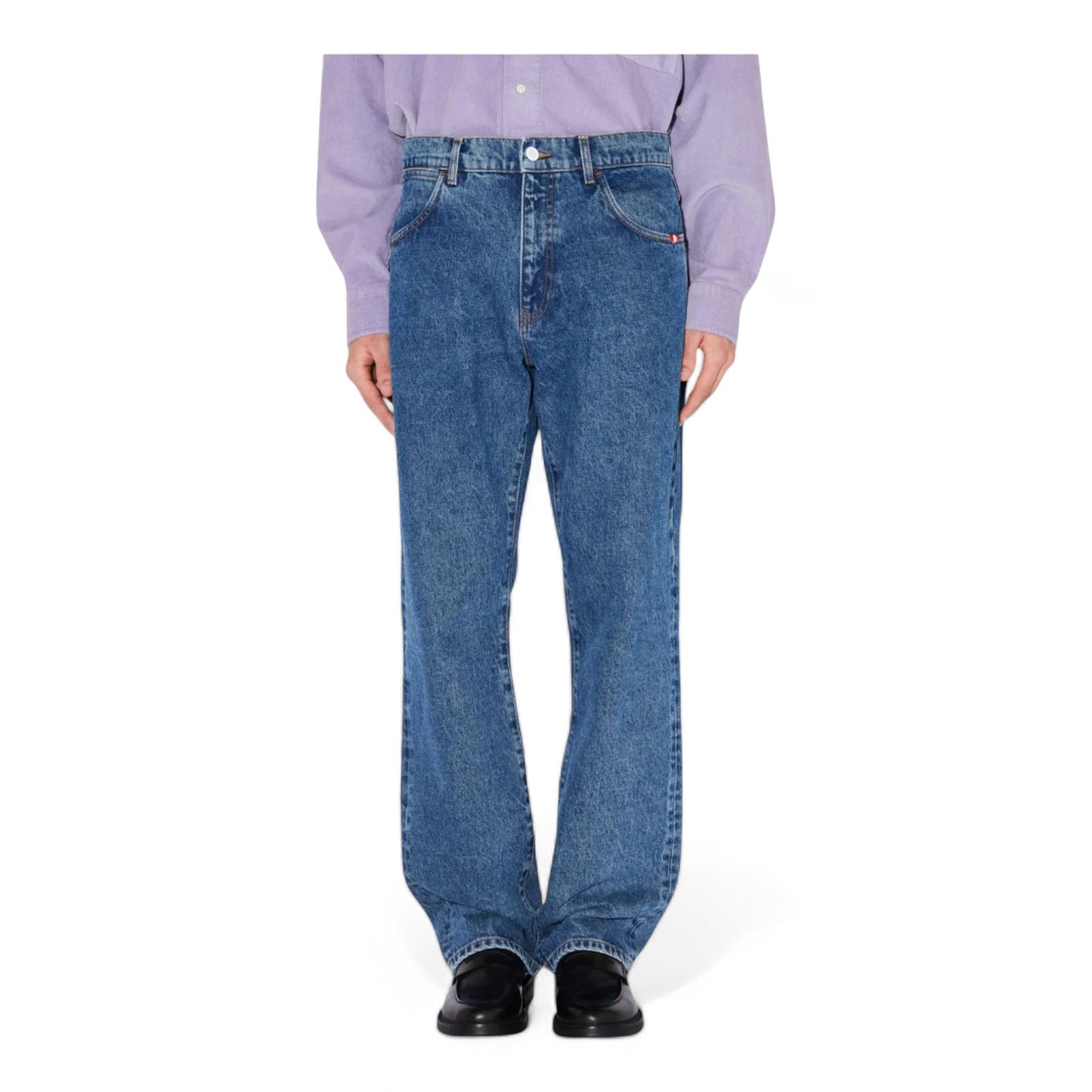 Jeans Uomo Amish Supplies James - Denim Stone Wash - Pantaloni di Amish | Francis Concept