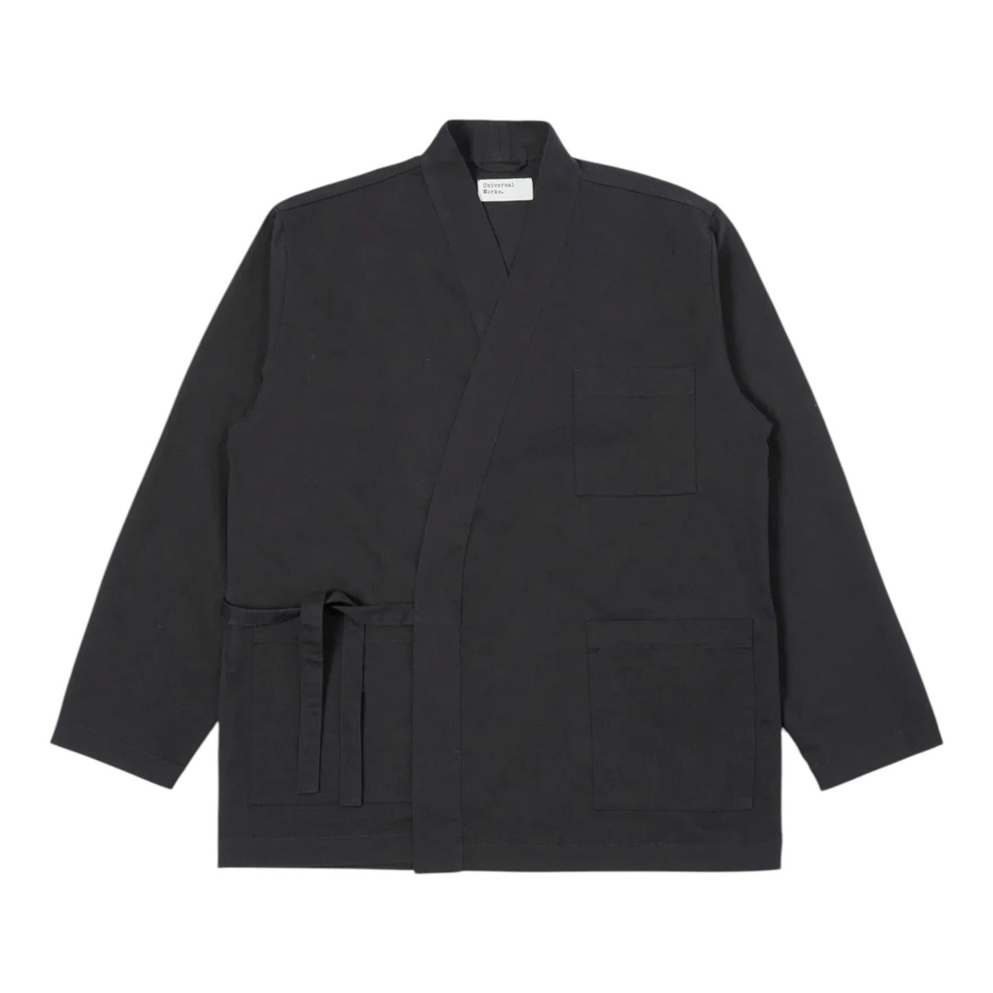 Kimono Universal Works Kioto Work Jacket - Black - Giacche di Universal Works | Francis Concept