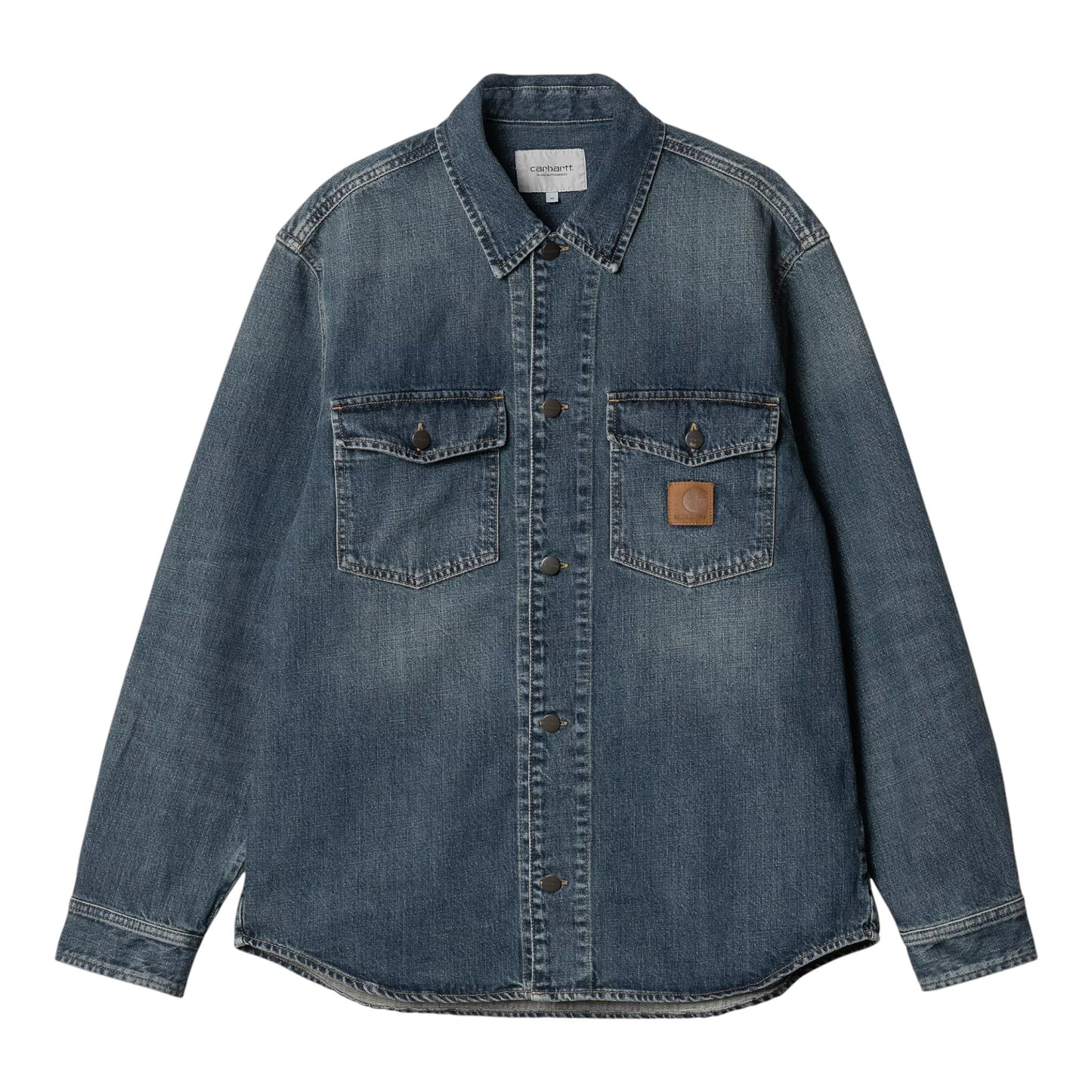 Carhartt Wip Lincoln Shirt Jacket - Blue Worn Used Francis Concept