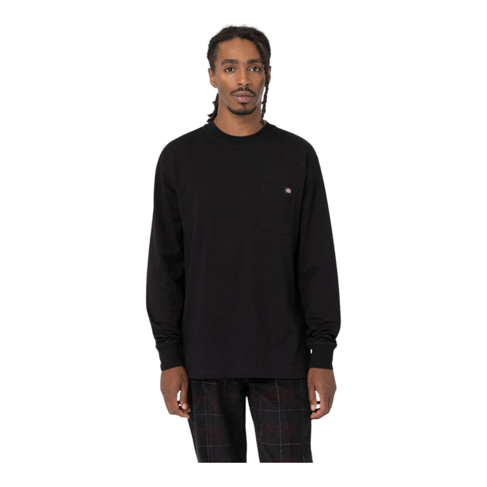 Long Sleeve Dickies Luray Pocket Tee - Black - Long Sleeve di Dickies | Francis Concept