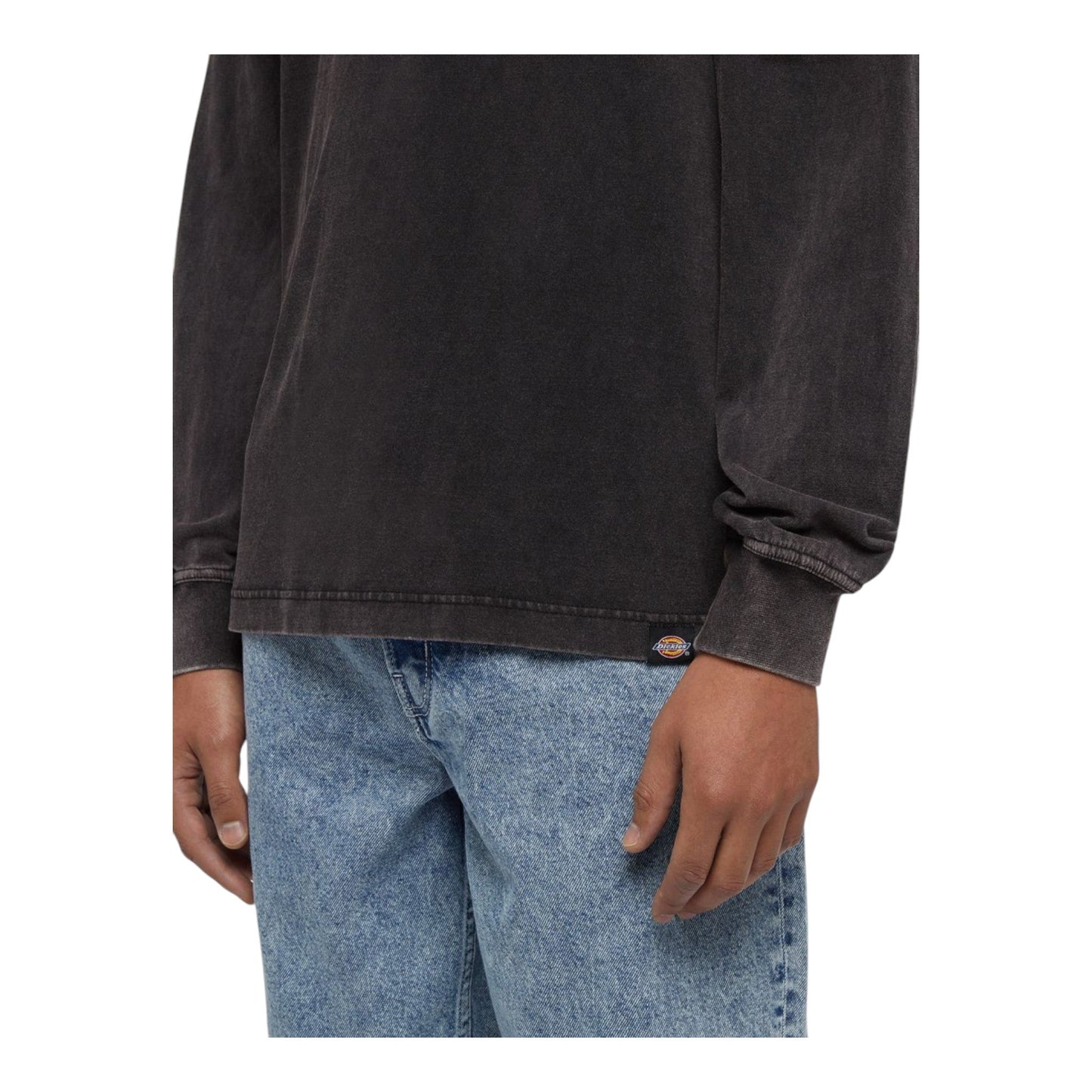 Long Sleeve Dickies Plentywood Tee - Black - Long Sleeve di Dickies | Francis Concept