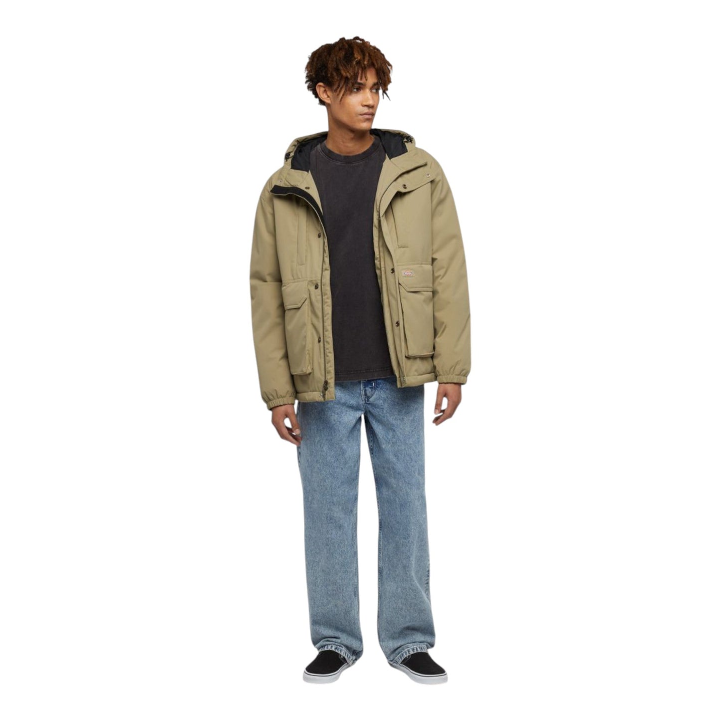 Long Sleeve Dickies Plentywood Tee - Black - Long Sleeve di Dickies | Francis Concept