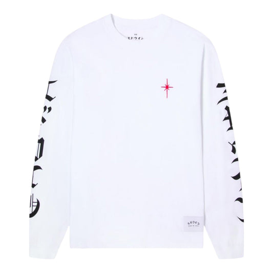 Longsleeve Edwin High Life Low Levels TS LS - White - T-Shirt di Edwin | Francis Concept