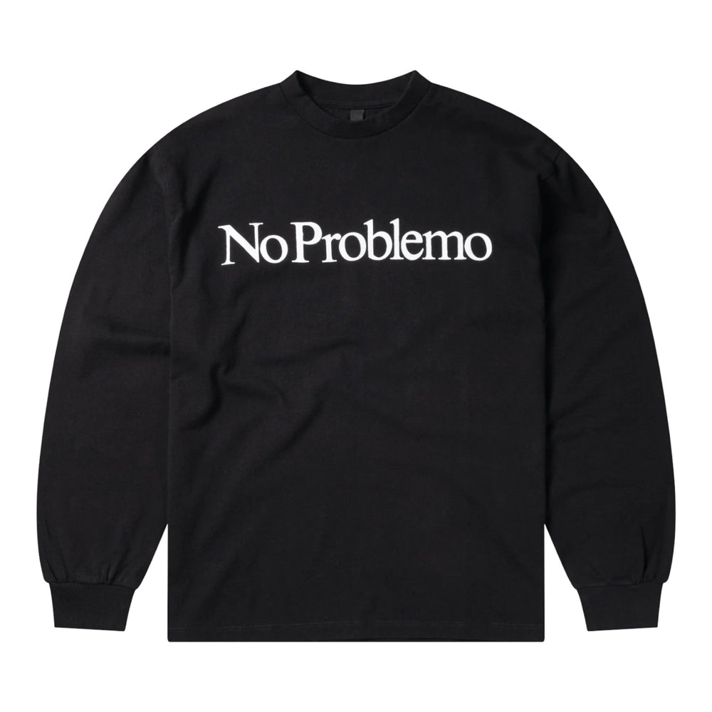 Longsleeve No Problemo LS Tee - Black - T-Shirt di No Problemo | Francis Concept