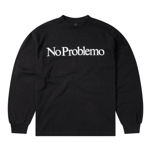 Longsleeve No Problemo LS Tee - Black - T-Shirt di No Problemo | Francis Concept