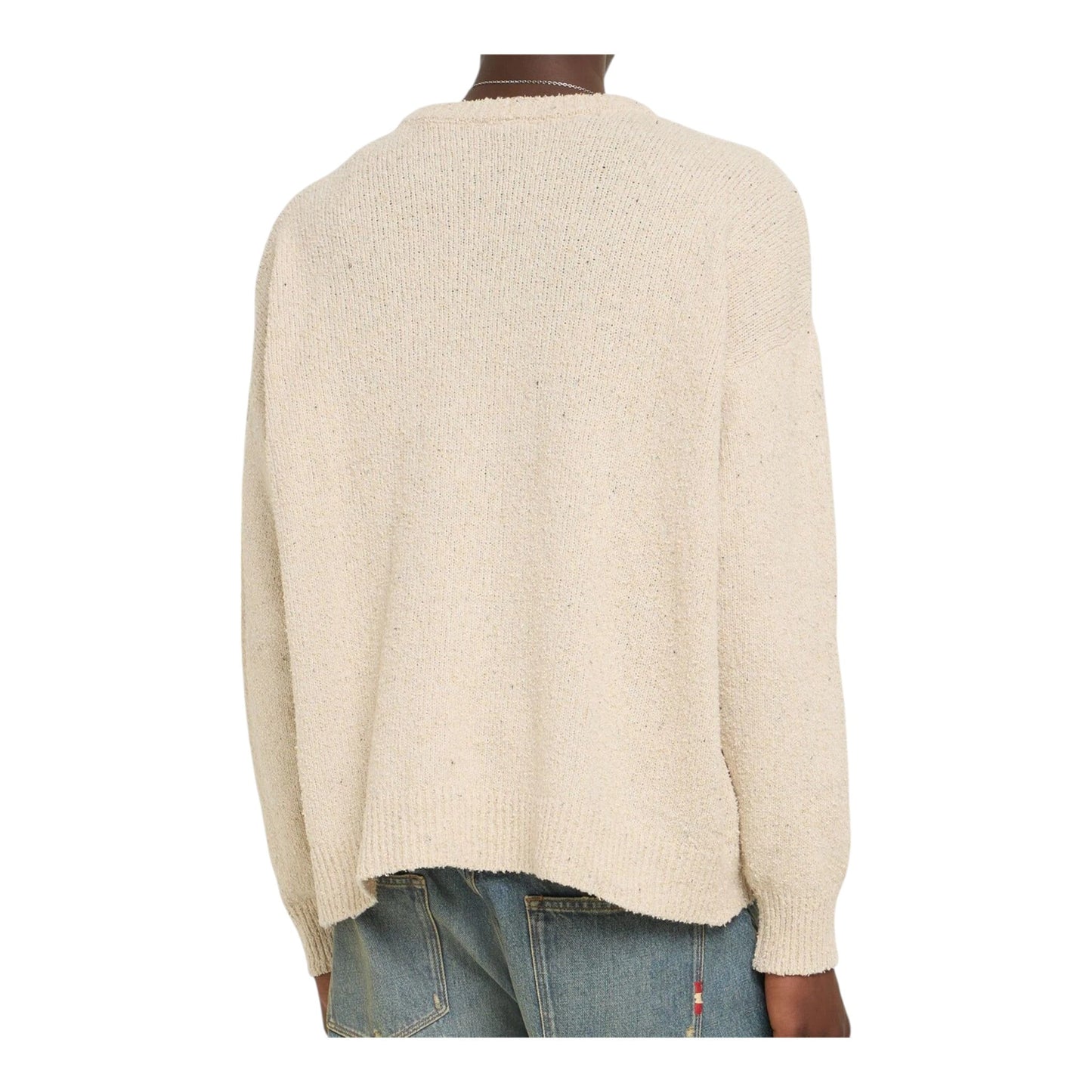 Maglione Amish Boucle Boxy Fit - Off White - Felpe di Amish | Francis Concept