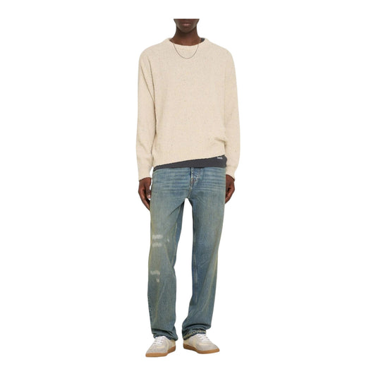 Maglione Amish Boucle Boxy Fit - Off White - Felpe di Amish | Francis Concept