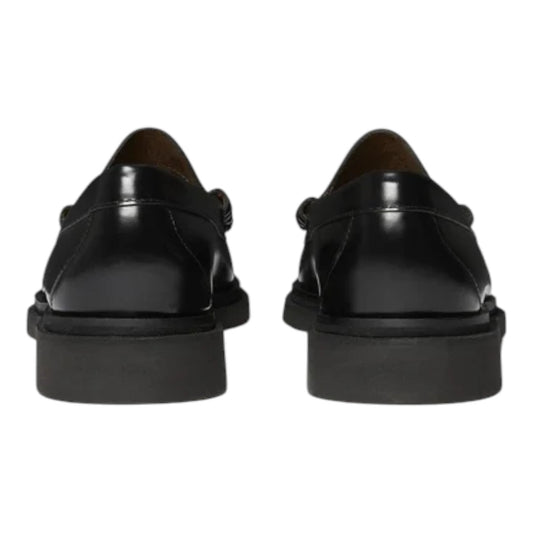Mocassino G.H.Bass & Co. Weejuns Step Larson Penny Loafers Black Leather