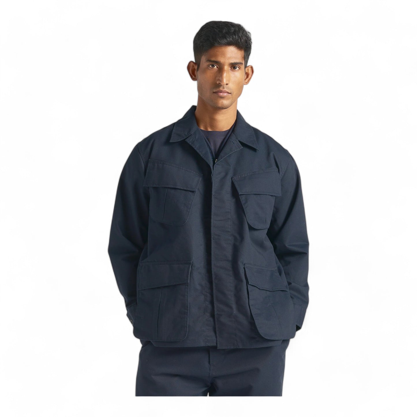 Giacca Universal Works Jungle Jacket - Navy Francis Concept