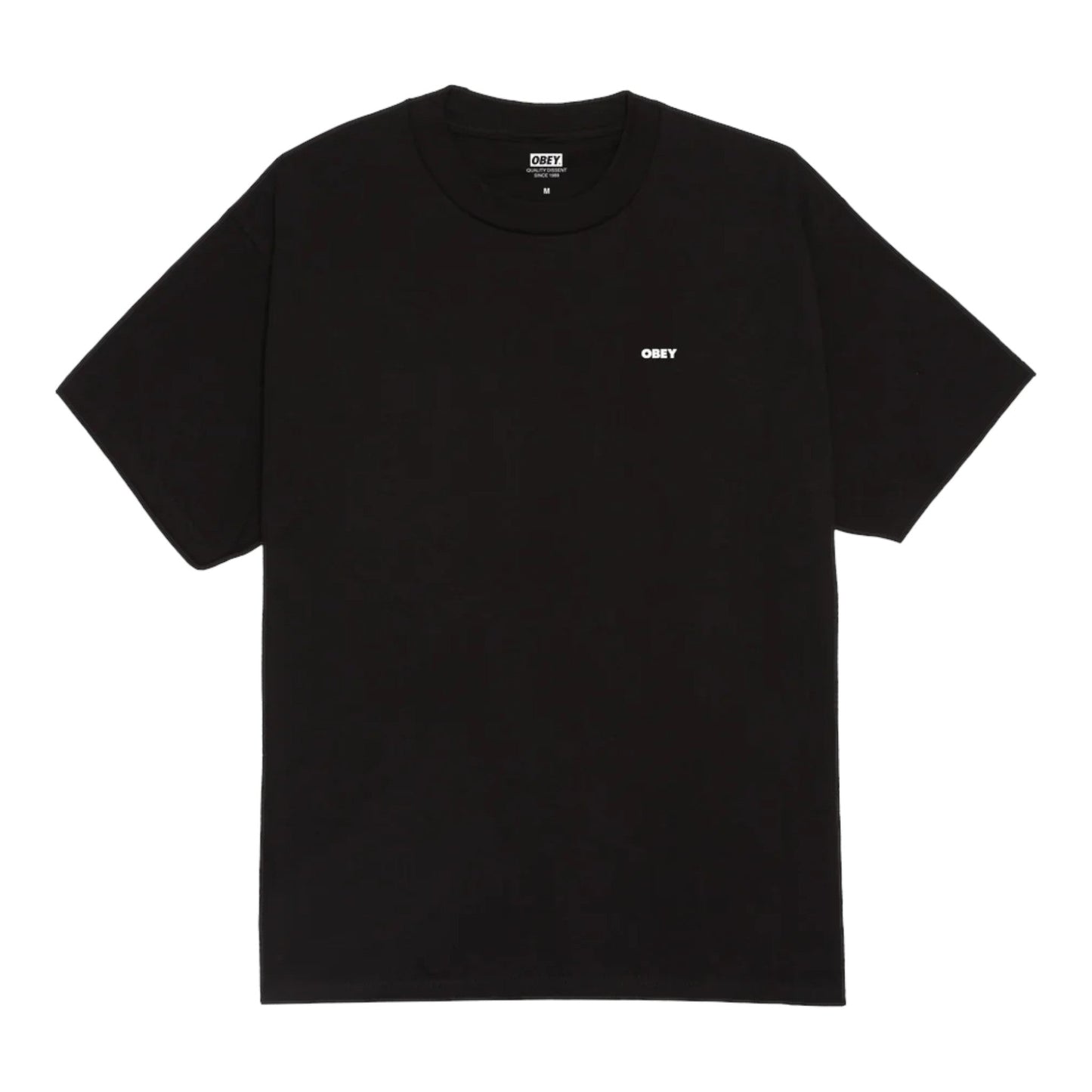 Obey T-Shirt Uomo Make Art Not War in Cotone – Nero Classico - T-Shirt di Obey | Francis Concept