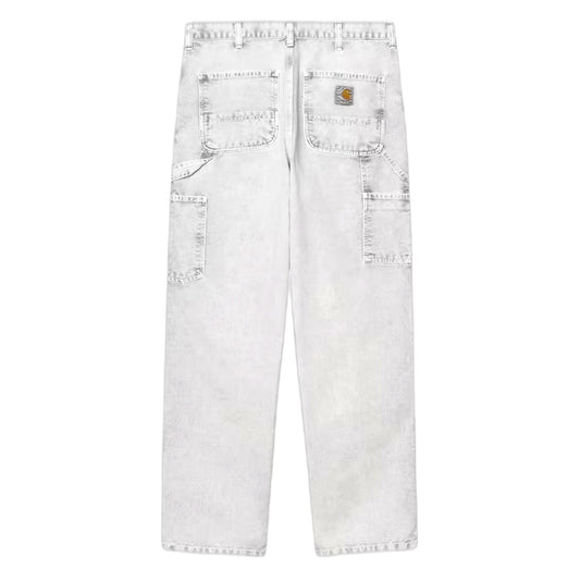 Pantalone Carhartt Wip Double Knee Pant - Black Chalk Wash - Pantaloni di Carhartt Wip | Francis Concept