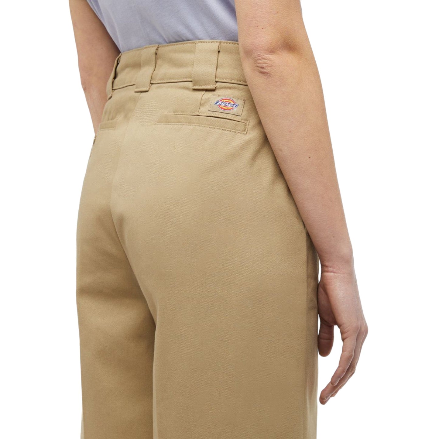 Pantalone da donna Dickies Wide Leg Pant - Khaki - Pantaloni di Dickies | Francis Concept