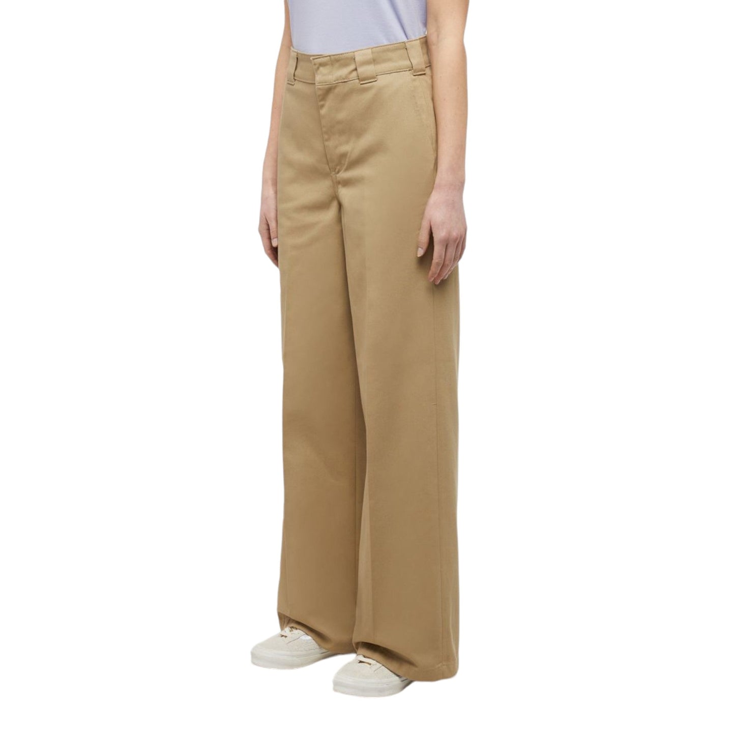 Pantalone da donna Dickies Wide Leg Pant - Khaki - Pantaloni di Dickies | Francis Concept