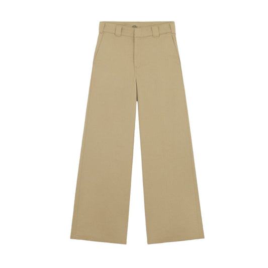 Pantalone da donna Dickies Wide Leg Pant - Khaki - Pantaloni di Dickies | Francis Concept