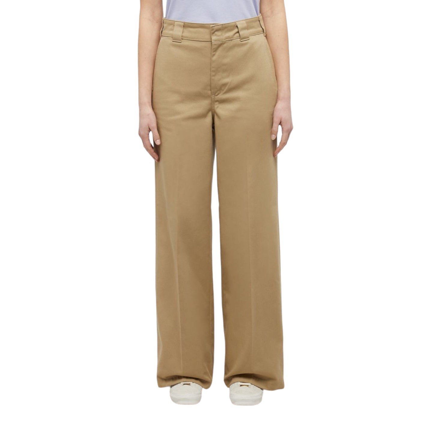 Pantalone da donna Dickies Wide Leg Pant - Khaki - Pantaloni di Dickies | Francis Concept