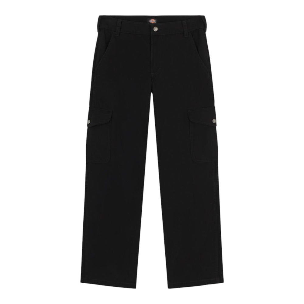 Pantalone Donna Dickies Duck Canvas Cargo W - Black - Pantaloni di Dickies | Francis Concept