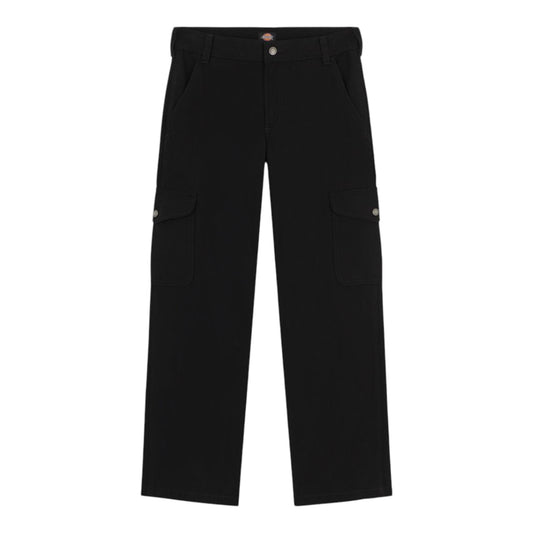 Pantalone Donna Dickies Duck Canvas Cargo W - Black - Pantaloni di Dickies | Francis Concept