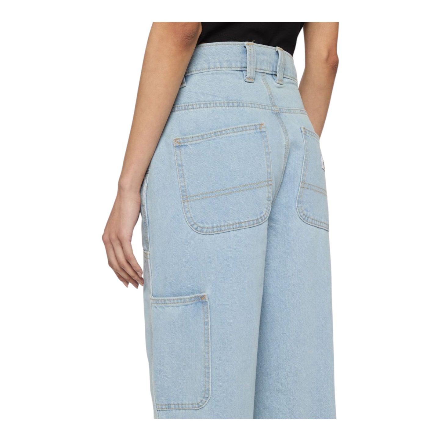 Pantalone Donna Dickies Madison Double Knee - Blue Vintage - Pantaloni di Dickies | Francis Concept