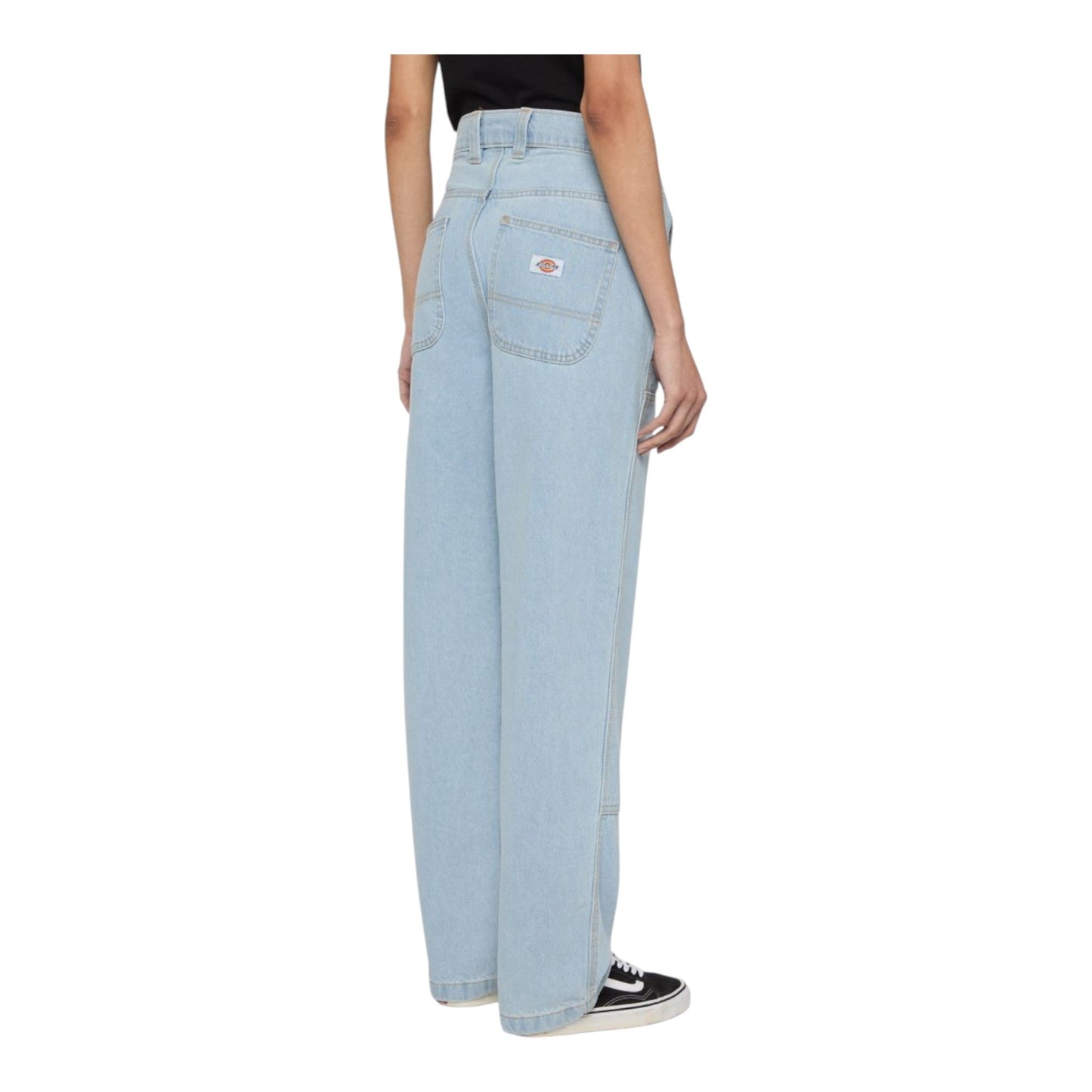 Pantalone Donna Dickies Madison Double Knee - Blue Vintage - Pantaloni di Dickies | Francis Concept