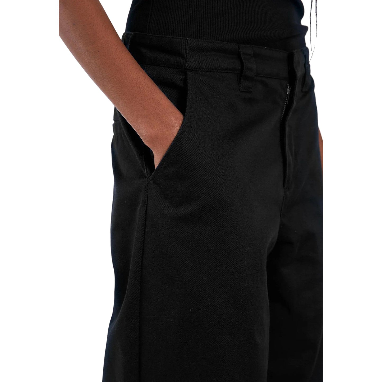 Pantalone Donna Dr. Denim Hill Pants - Nero - Pantaloni di Dr.Denim | Francis Concept