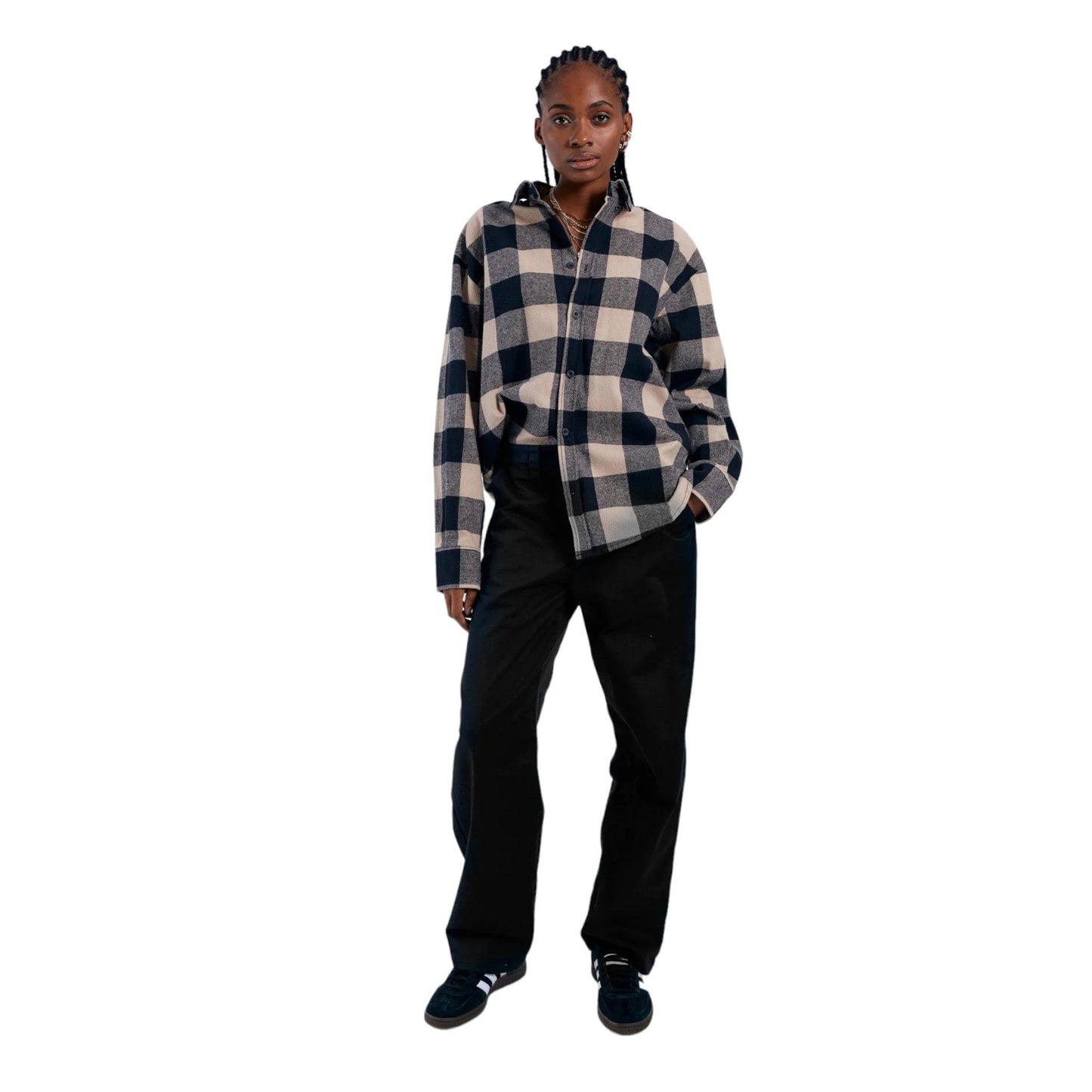 Pantalone Donna Dr. Denim Hill Pants - Nero - Pantaloni di Dr.Denim | Francis Concept