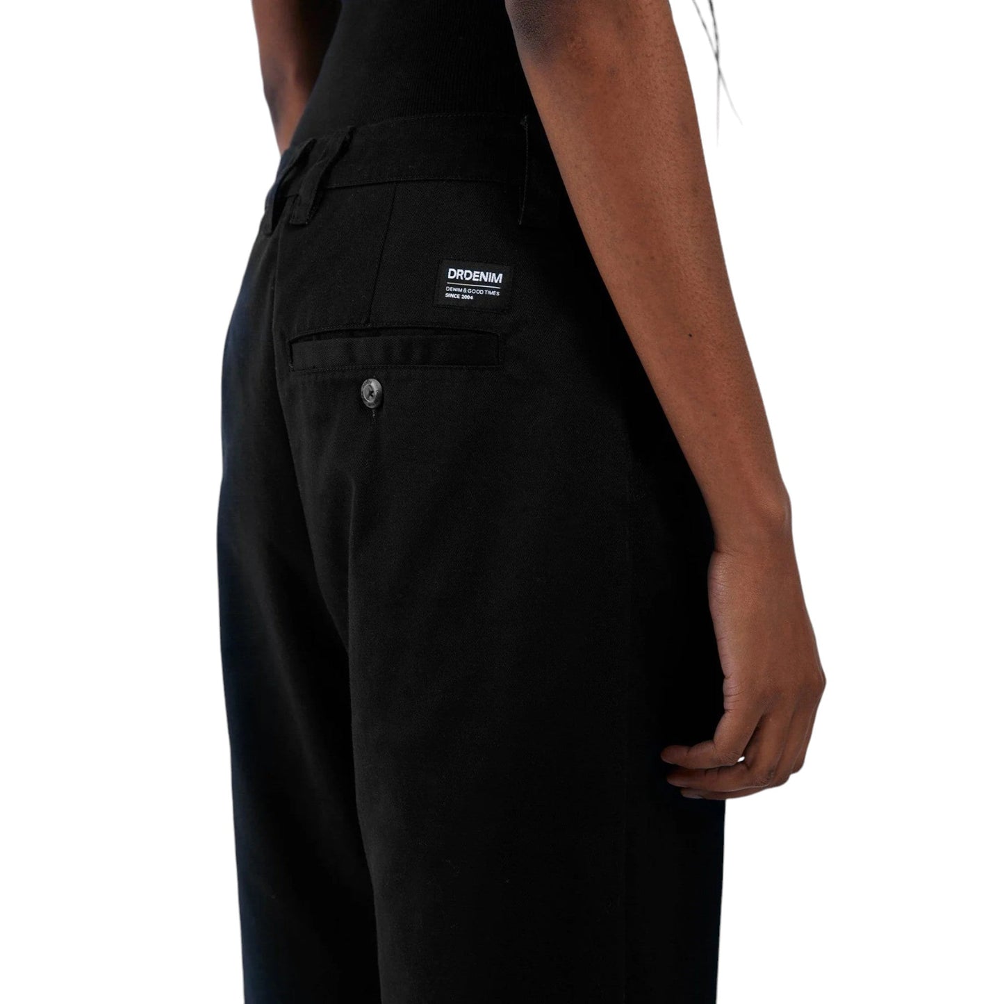 Pantalone Donna Dr. Denim Hill Pants - Nero - Pantaloni di Dr.Denim | Francis Concept