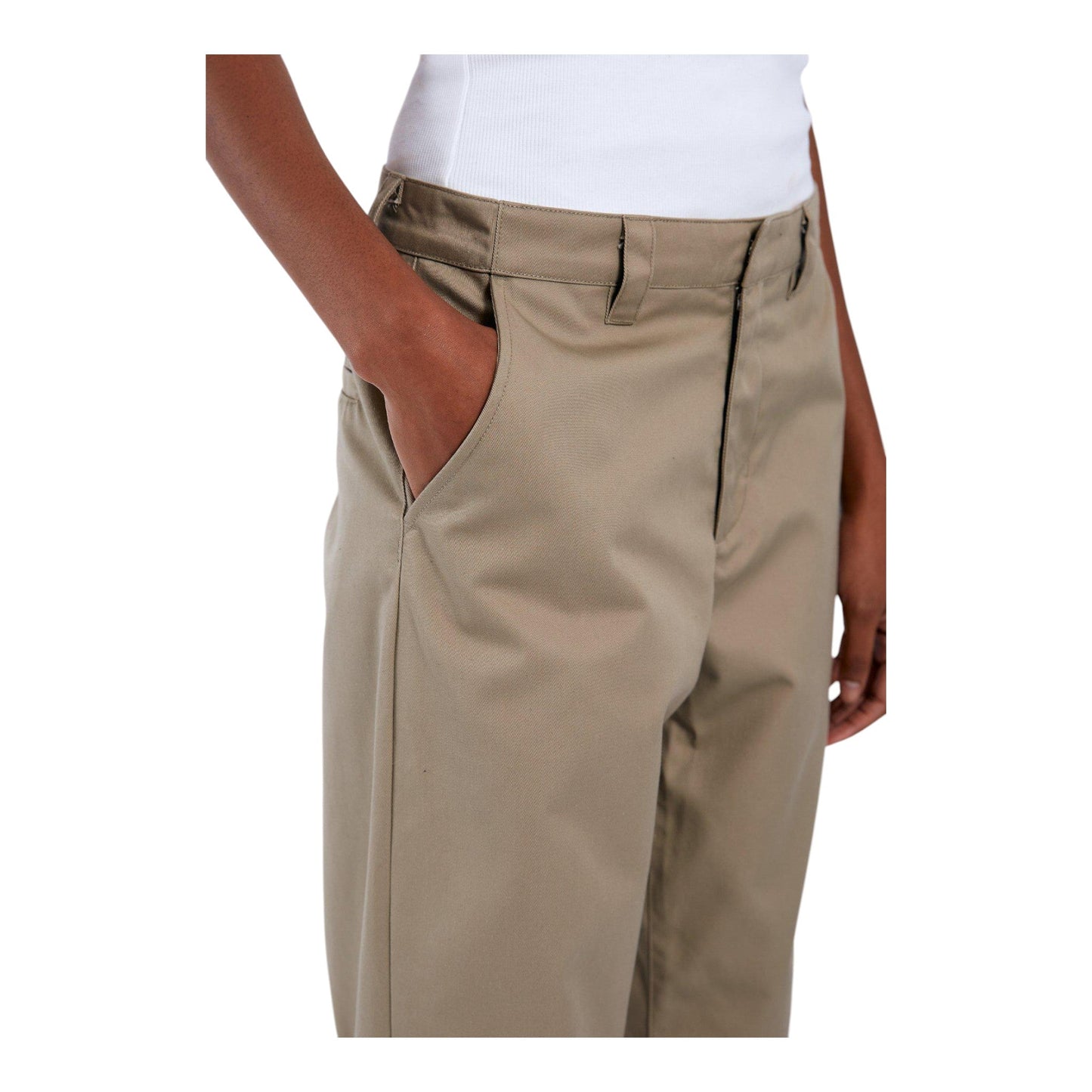 Pantalone Dr.Denim Hill - Khaki - Pantaloni di Dr.Denim | Francis Concept
