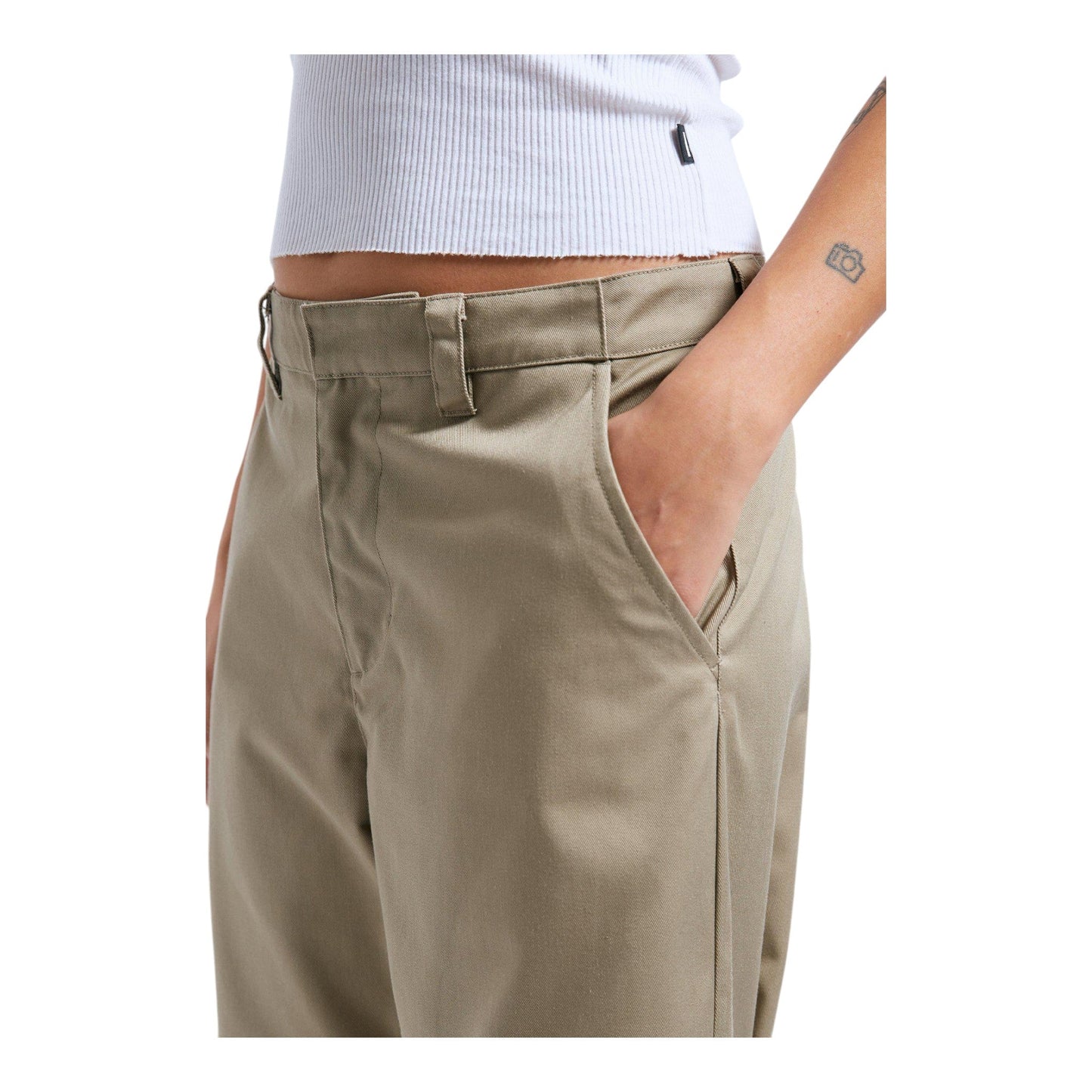 Pantalone Dr.Denim Hill - Khaki - Pantaloni di Dr.Denim | Francis Concept