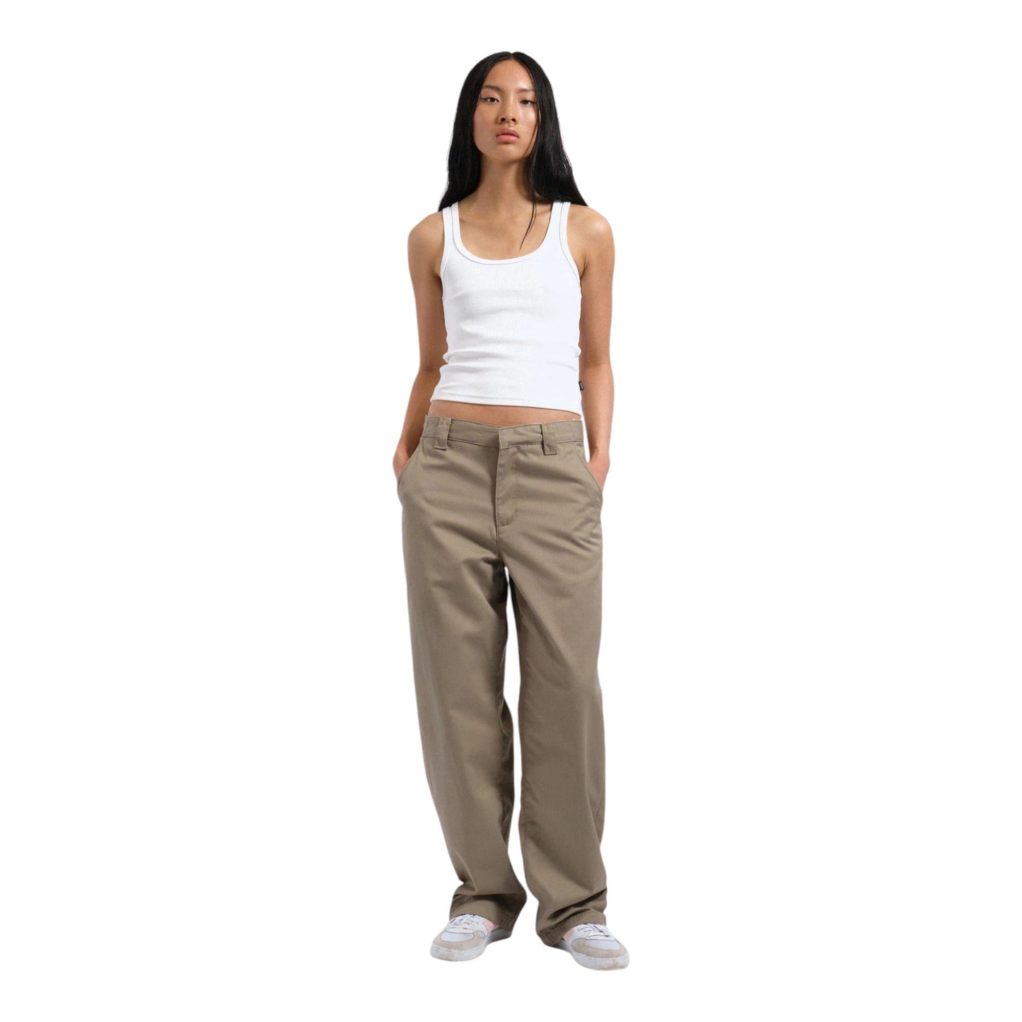 Pantalone Dr.Denim Hill - Khaki - Pantaloni di Dr.Denim | Francis Concept