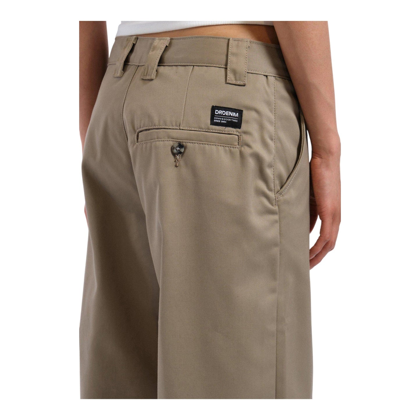 Pantalone Dr.Denim Hill - Khaki - Pantaloni di Dr.Denim | Francis Concept