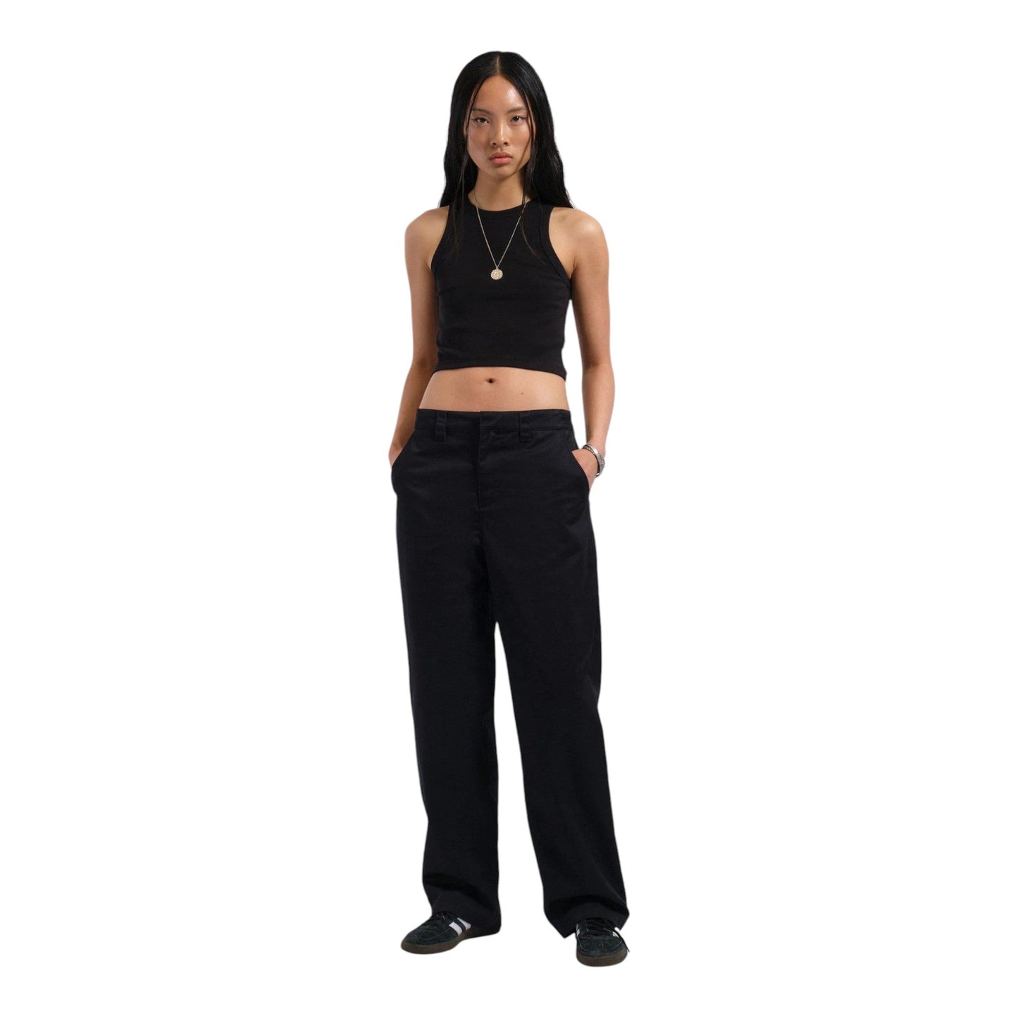 Pantalone Dr.Denim Hill Pant - Black - Pantaloni di Dr.Denim | Francis Concept