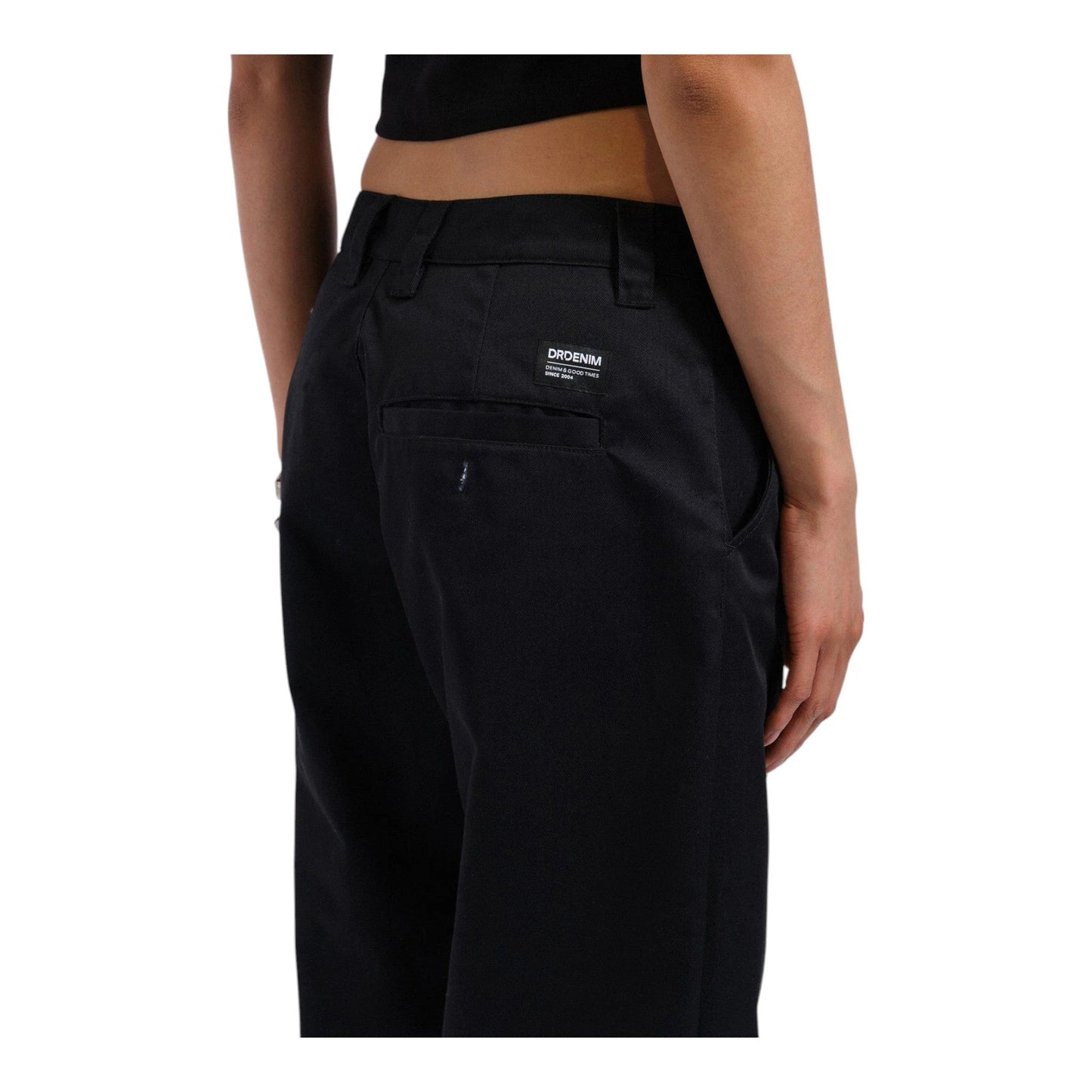 Pantalone Dr.Denim Hill Pant - Black - Pantaloni di Dr.Denim | Francis Concept