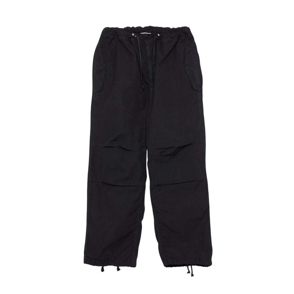 Pantalone Uomo Parachute Amish MAN AMISH Ripstop SW Washed black Nero - Pantaloni di Amish | Francis Concept
