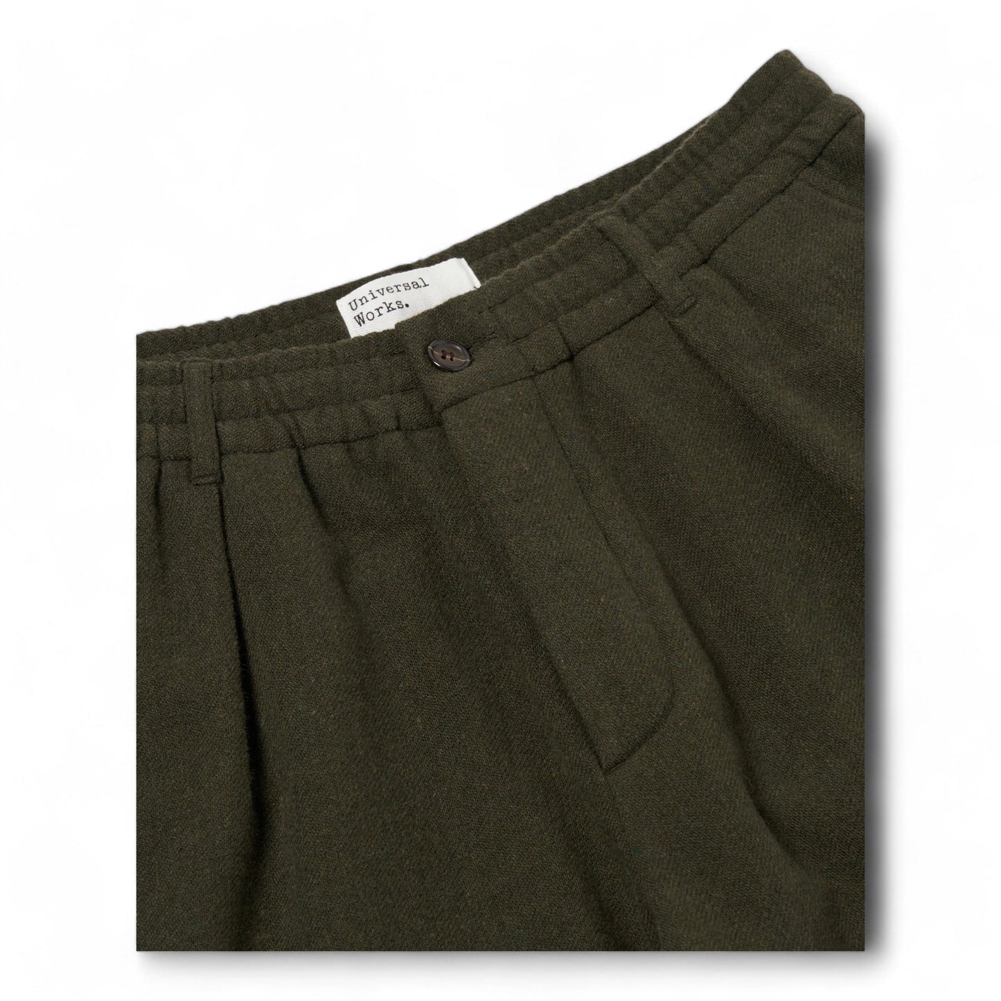 Pantaloni Universal Works Oxford Pant - Olive - Pantaloni di Universal Works | Francis Concept