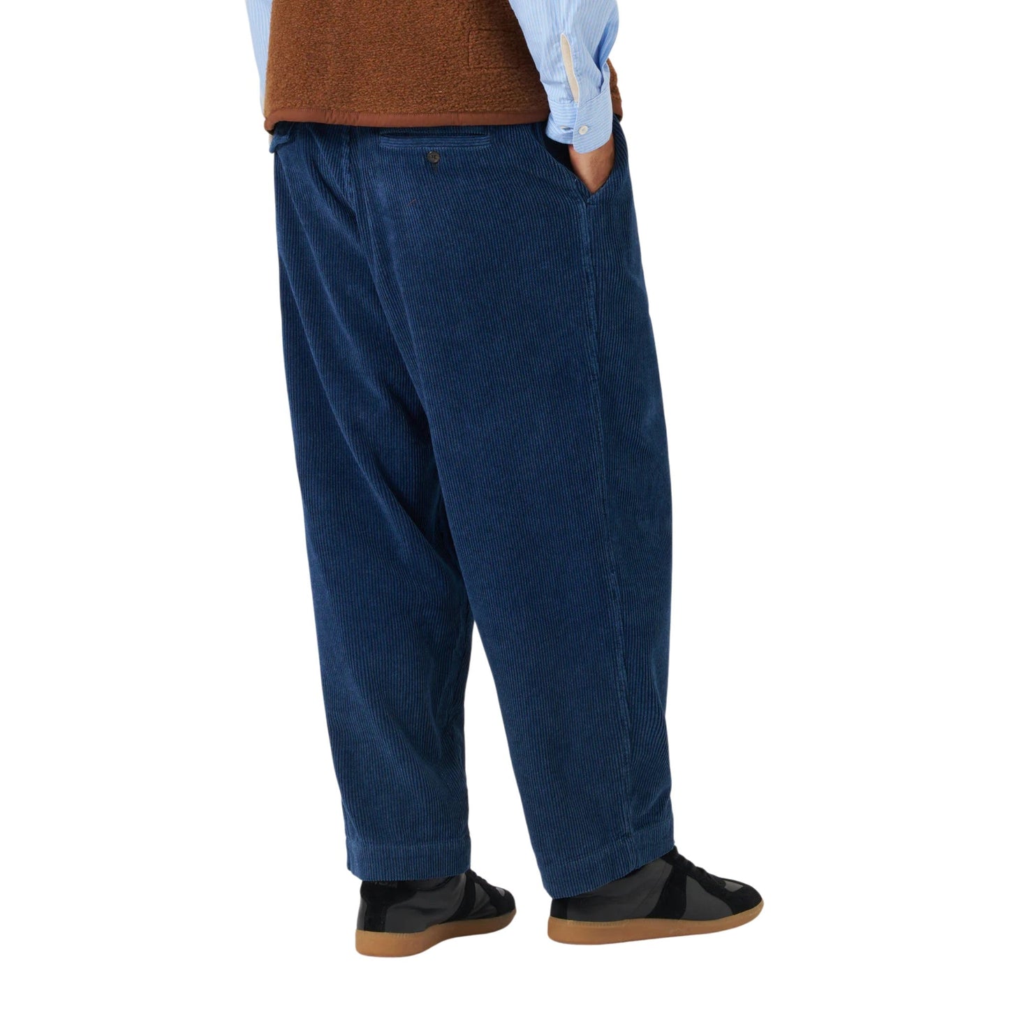 Pantaloni Universal Works Oxford Pant Recycled indigo Cord - Indigo - Pantaloni di Universal Works | Francis Concept