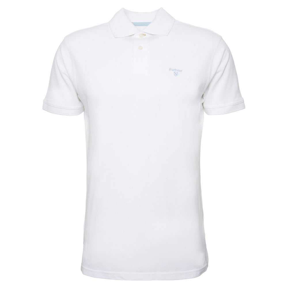 Polo Barbour Lightweight Sports Polo - White - Polo di Barbour | Francis Concept