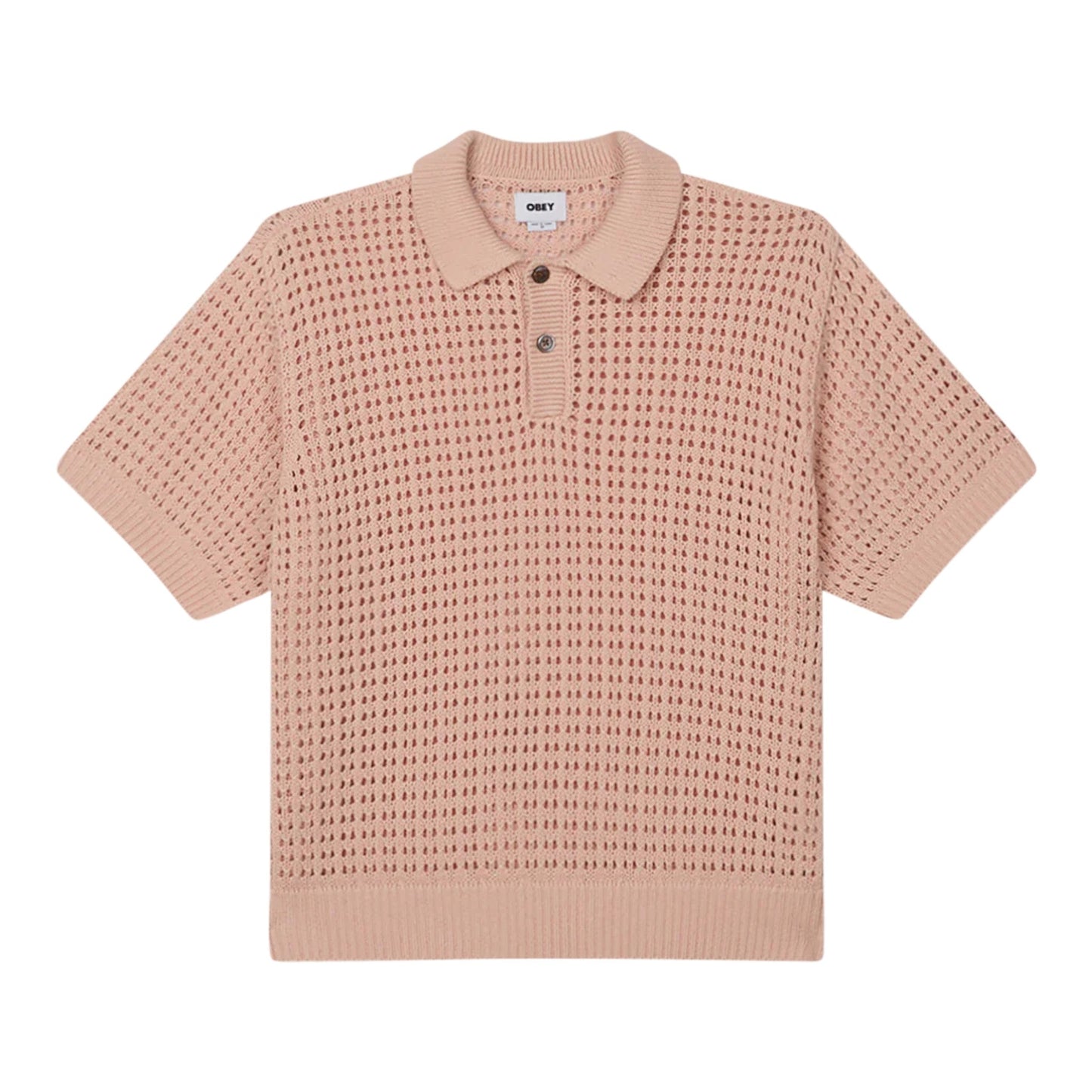 Polo Obey Kody - Pale Pink - Polo di Obey | Francis Concept