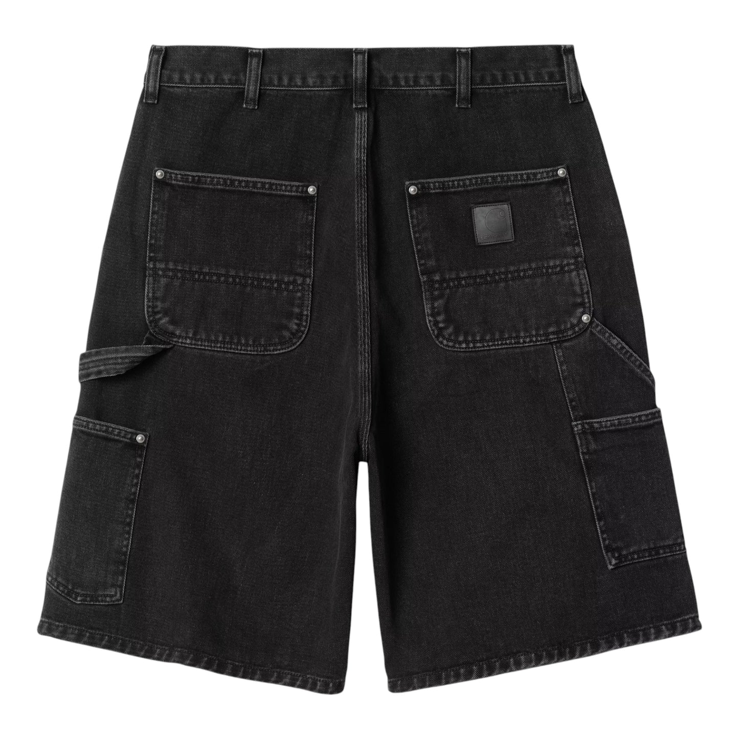 Carhartt Wip Rivet Short - Black Stone Washed Francis Concept
