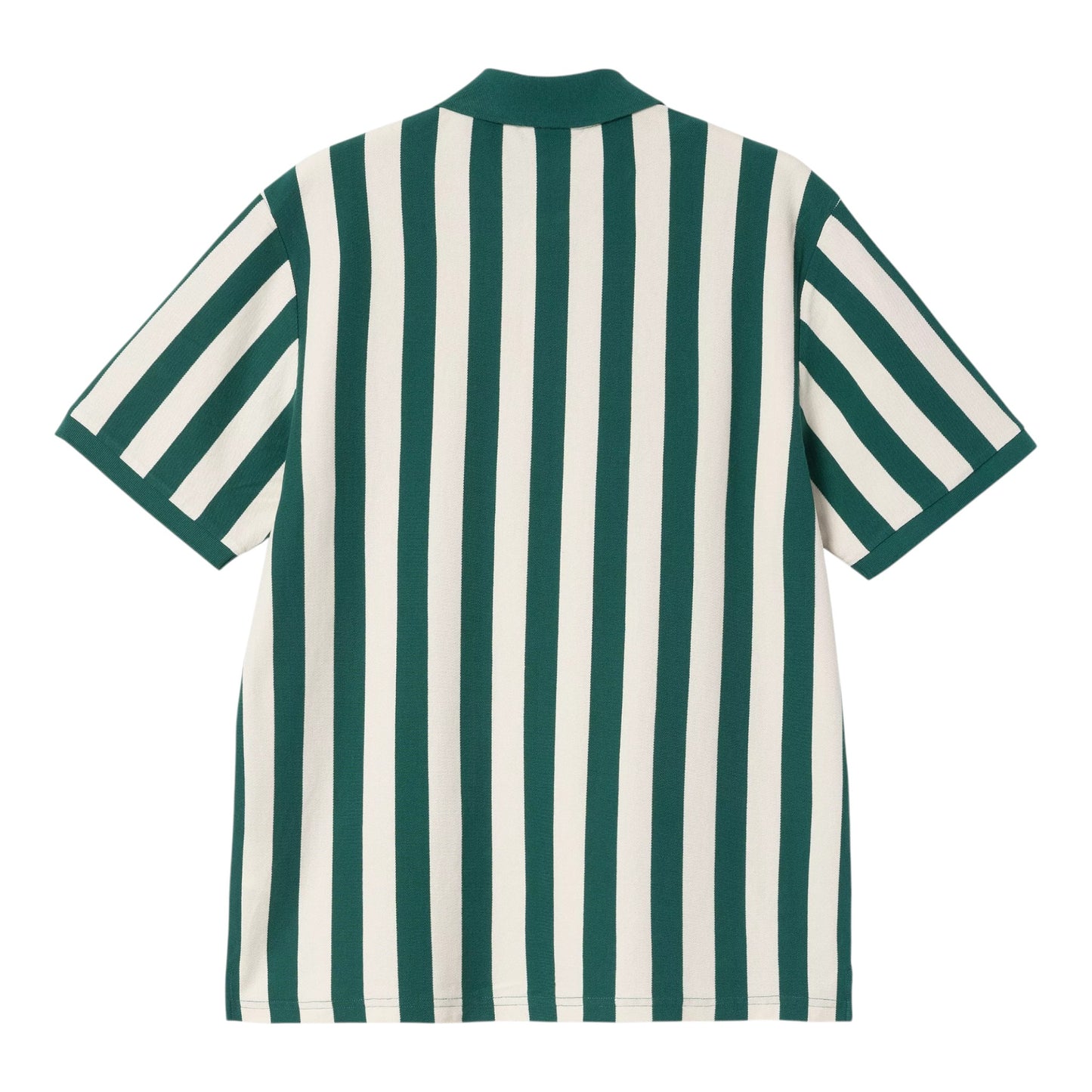 Carhartt Wip S/S Boynton Polo - Boynton Stripe / Rainforest