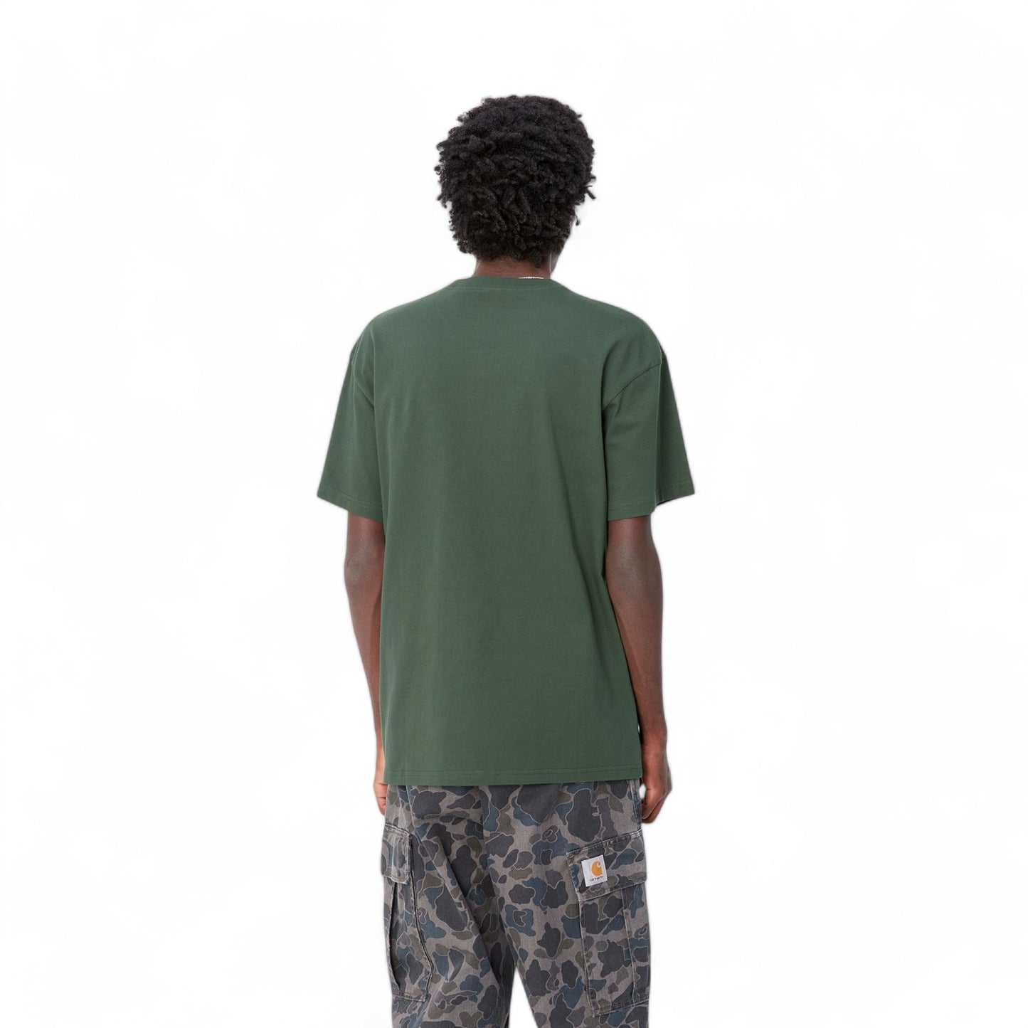 Carhartt Wip Chase T-Shirt - Sycamore Tree / Gold Francis Concept