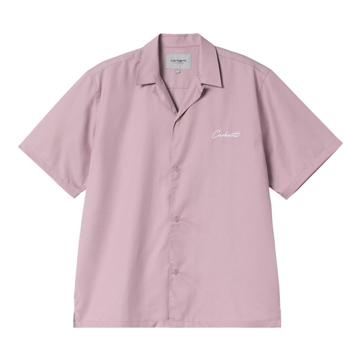 Carhartt Wip S/S Delray Shirt - Hortensia / White