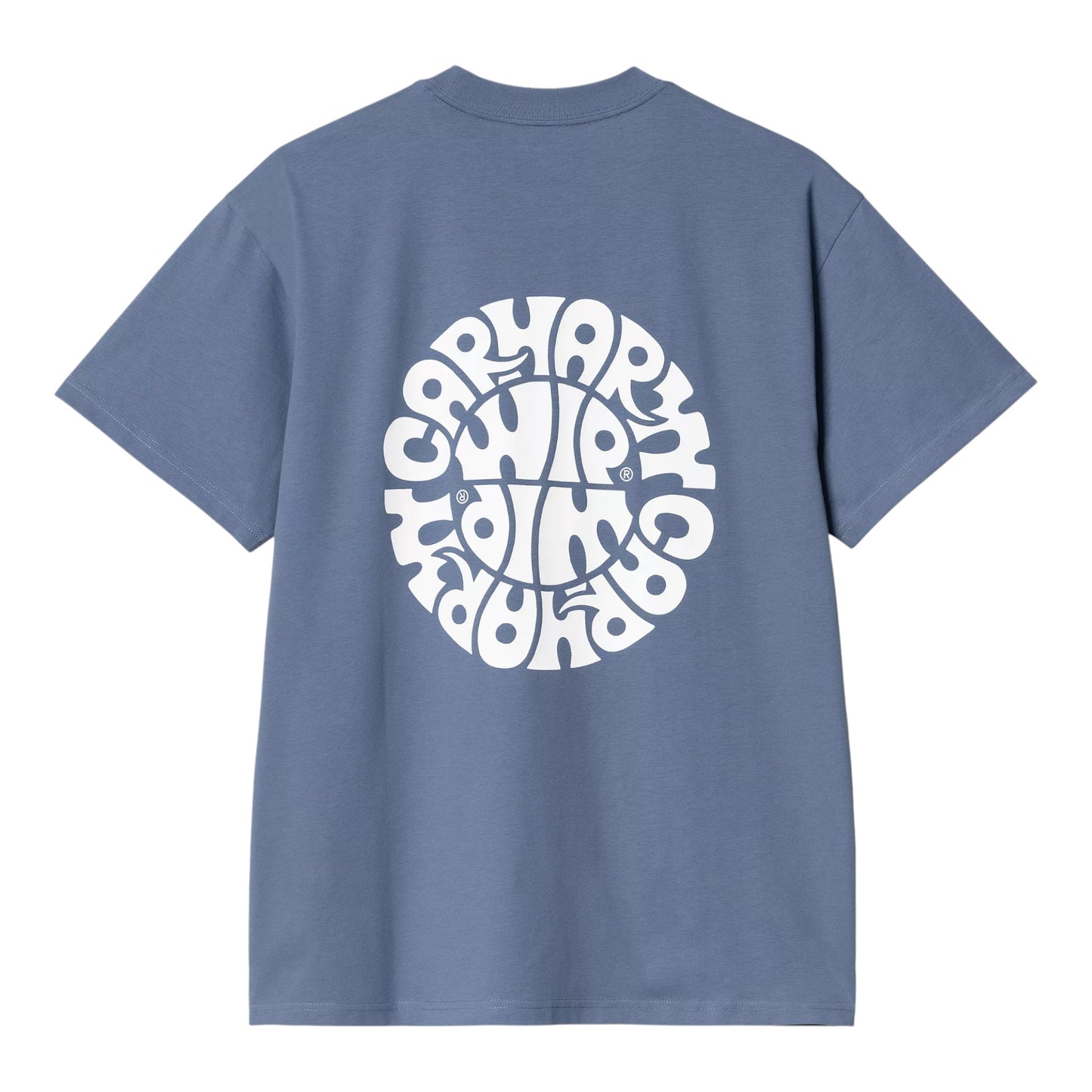 Carhartt Wip S/S Jazzy T-Shirt - Blue Iris / White